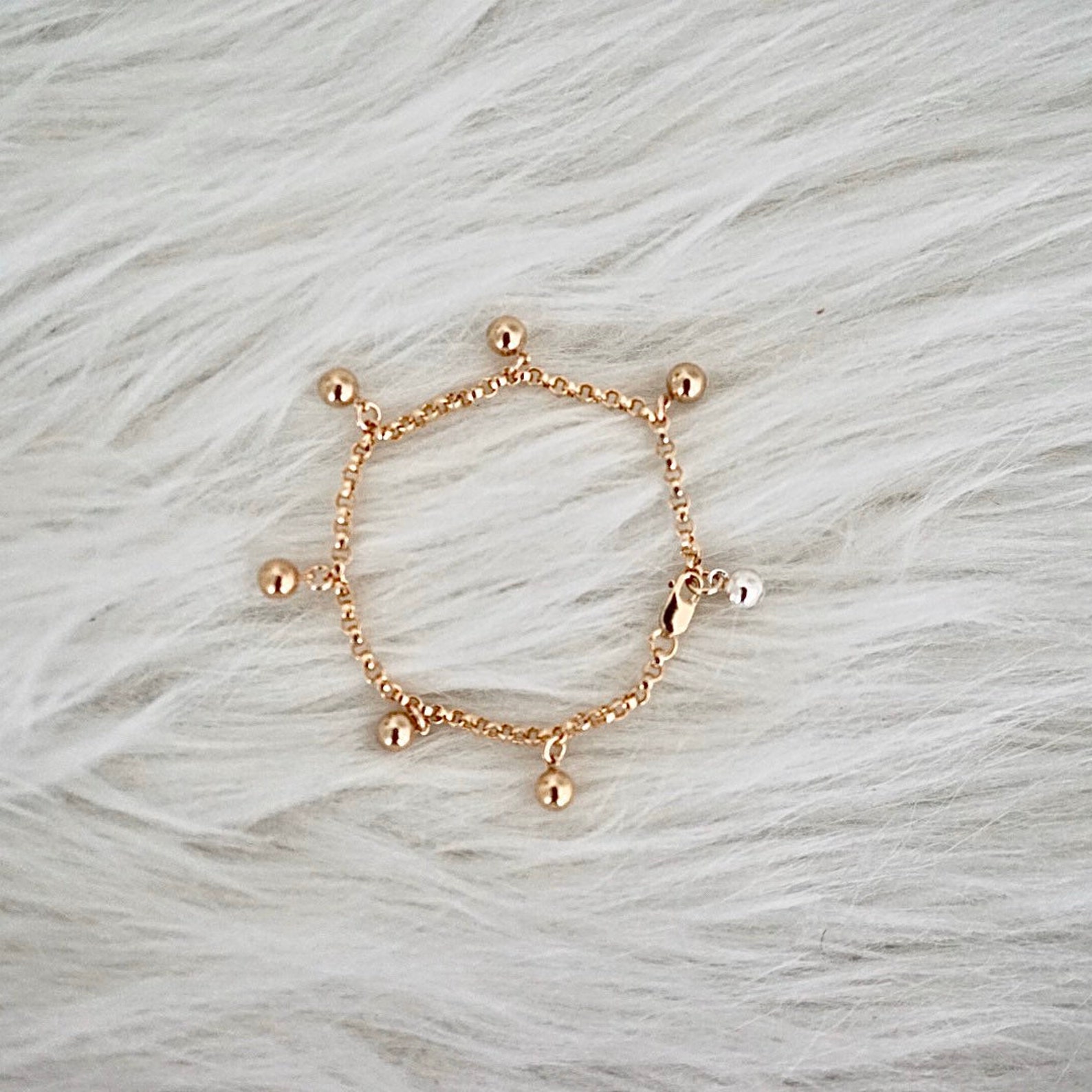 Baby Anklet 14K Gold Fill Baby Anklet Cambodian Baby Anklet Etsy
