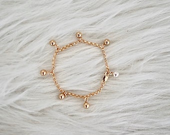 Baby Anklet 14K Gold Fill Baby Anklet | Cambodian Baby Anklet | Boho Baby Anklet | Gold Anklet for Baby | Gold Baby Bracelet by Danita Apple