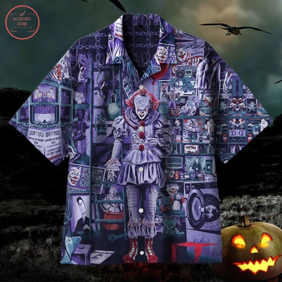 Discover IT Scary Movie Hawaii Shirt