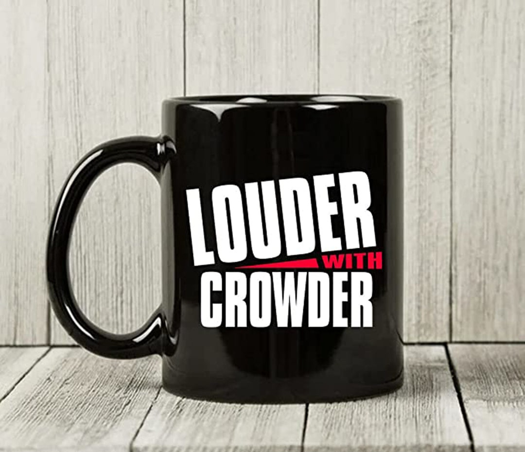 Louder With Crowder Coffee Mugs Jesus Mug Make Heaven Etsy