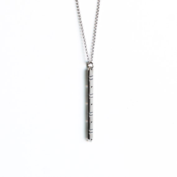Modern 2024 silver necklace