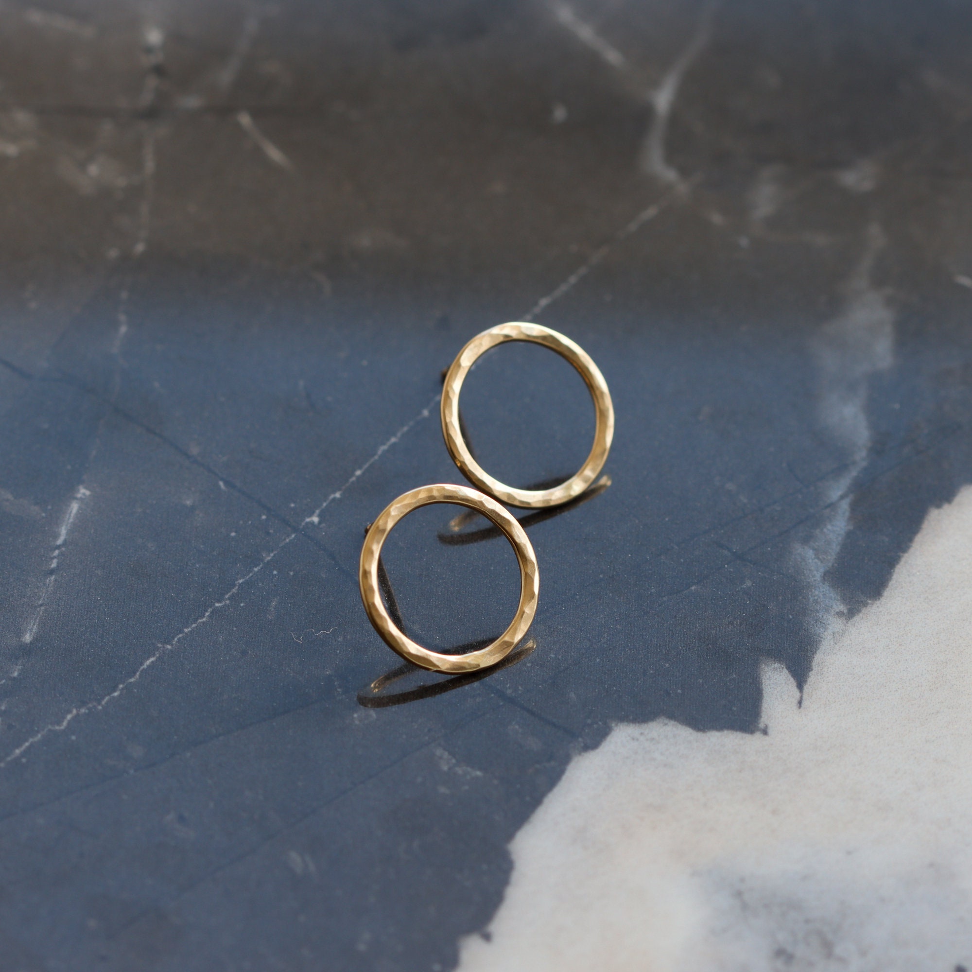 Simple & Sweet Gold Hook Earrings