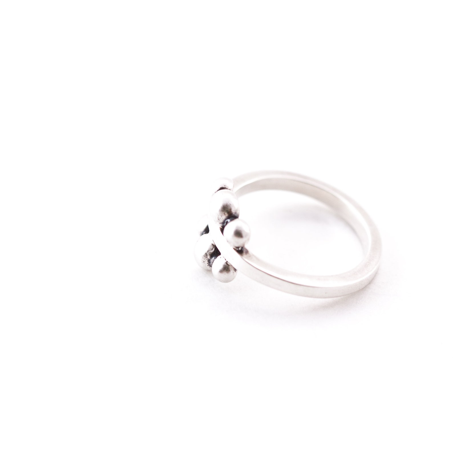 Minimalist Silver Ring main image 1