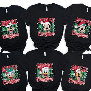 Mickey and Friends matching Shirt, disney shirt, Mickey and Friends Christmas shirts, Disney Christmas Shirt, Christmas Party Shirt, 400138