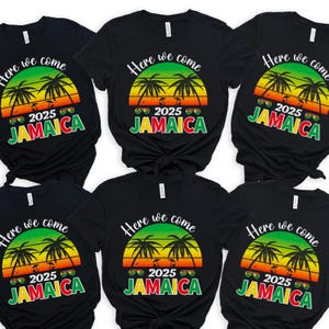 Jamaica Vacation Matching shirts, Here We Come Jamaica shirts, Jamaica Family shirts, Jamaica 2025 Trip , Jamaica Family Vacation ,400176