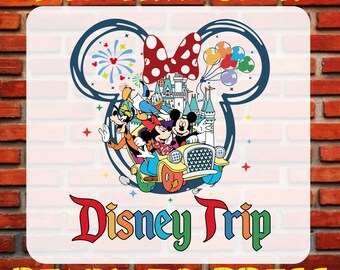 Disney Family Vacation 2026 Dtf Transfer, Ready To Press, Disney Iron on, T Shirt Printing