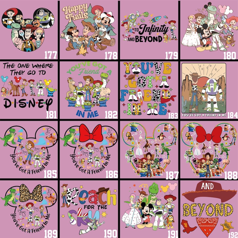 Disney Dtf Transfers Ready To Press, Matching Shirts Iron On, Disney Trip image 13