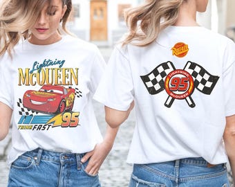 Lightning McQueen DTF Iron On Transfer, Disney Cars