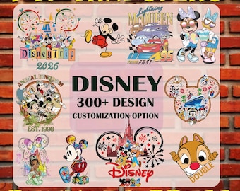 Disney Dtf Transfers Ready To Press, Matching Shirts Iron On, Disney Trip