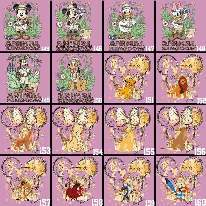Disney Dtf Transfers Ready To Press, Matching Shirts Iron On, Disney Trip image 11