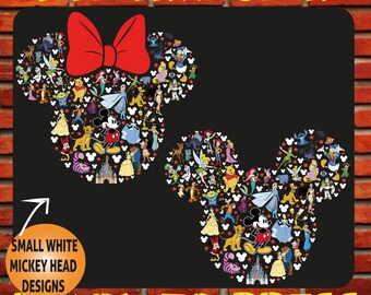 Disney Dtf, Mickey and Minnie Ready to Press, 2026 Disney Shirt Iron On Decal
