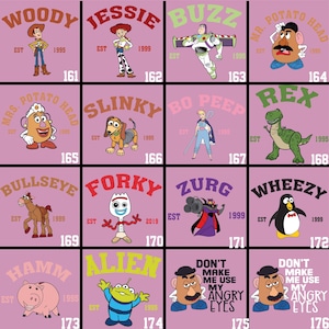 Disney Dtf Transfers Ready To Press, Matching Shirts Iron On, Disney Trip image 12