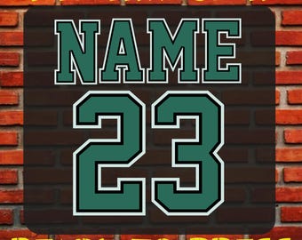 Custom Name and Number Philadelphia Eagles DTF Transfer, Eagles Iron On, T Shirt Printing