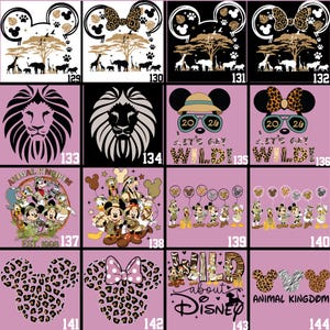 Disney Dtf Transfers Ready To Press, Matching Shirts Iron On, Disney Trip image 10