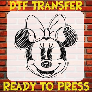 Mickey Minnie Dtf Transfer, Funny Disney Couple Ready To Press, Disney Dtf, Disneyworld Iron On, Mickey Heat Transfer, Disney Trip Dtf Print