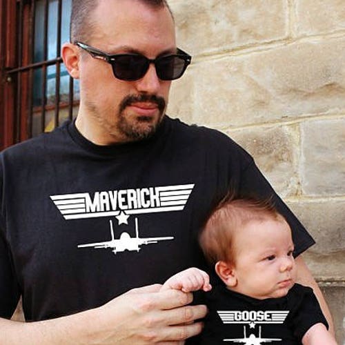 2 Shirts Father Son Matching Shirts 