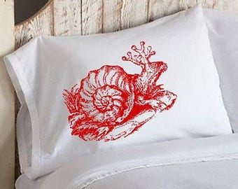 Handmade 45x45 cm Ecru Beige Toss Cushion Cover Linen Snail Pearls-Snail Pearls