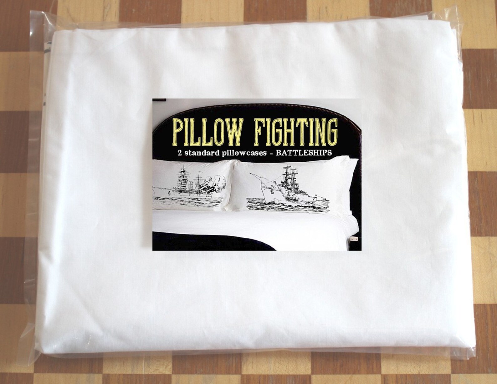 Naval Battle Pillow Case Battleships Pillowfight Pillowcases Etsy