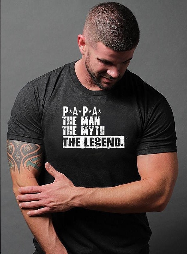 Fathers Day Gift Papa the Man the Myth 