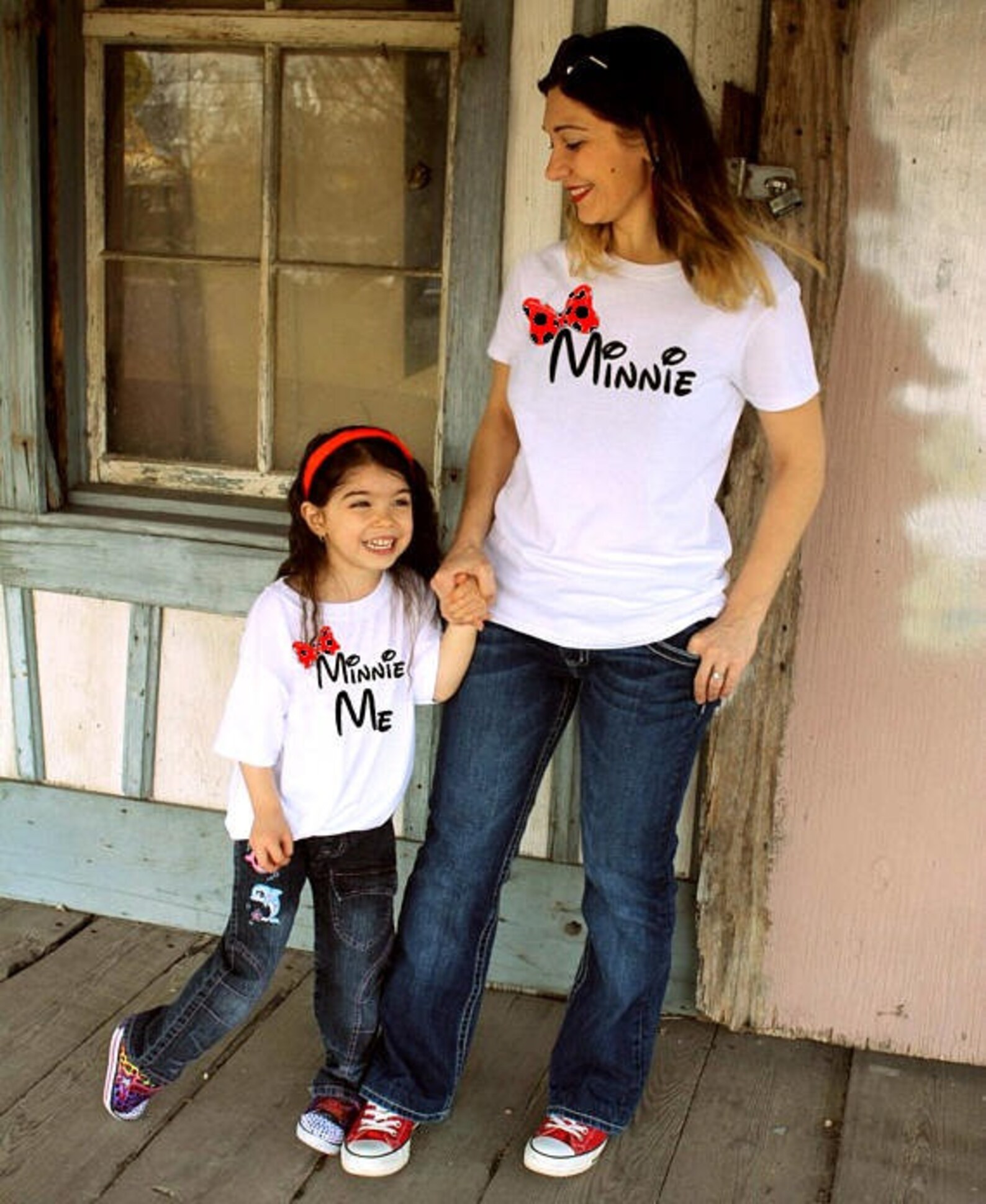 2 Shirts Disney Fan Mommy and Me Minnie Shirts Matching - Etsy