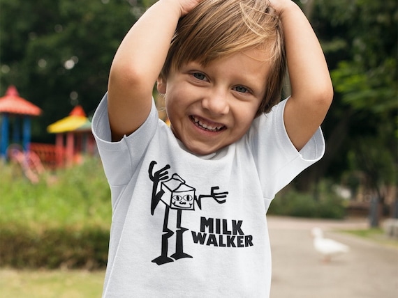 Child Milk Walker tshirt, Sirenhead moon art figure shirt 