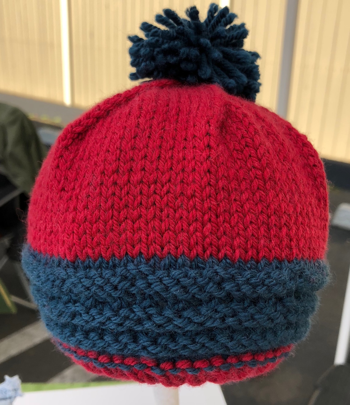 Adorable Hand Knit Baby Boy Beret Hat Infant Boy Hat Hand Etsy