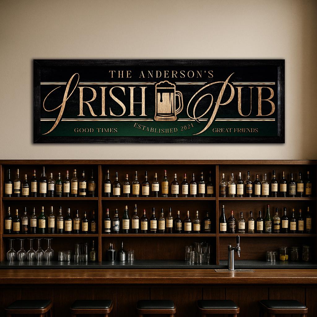 Vintage Pub Mirror - Etsy