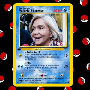 Valérie Pécresse - Carte #8 du Pokedeche