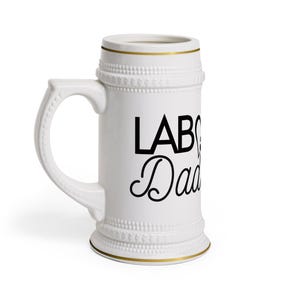 LAB DAD Beer Stein Mug for Dog Dads