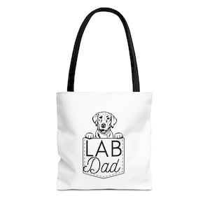 Sac fourre-tout pour papa de laboratoire, cadeau pour amoureux des animaux de compagnie, sac pour papa pour chien