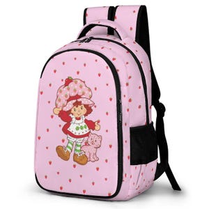 Plecak wielokieszeniowy Strawberry Shortcake lub bagaż podręczny