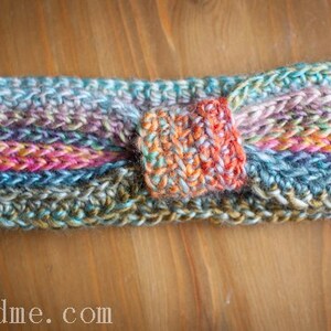 Crochet Bow Band Headband PDF Crochet Pattern Instant Download image 5