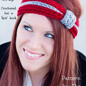 Crochet Bow Band Headband PDF Crochet Pattern Instant Download image 2