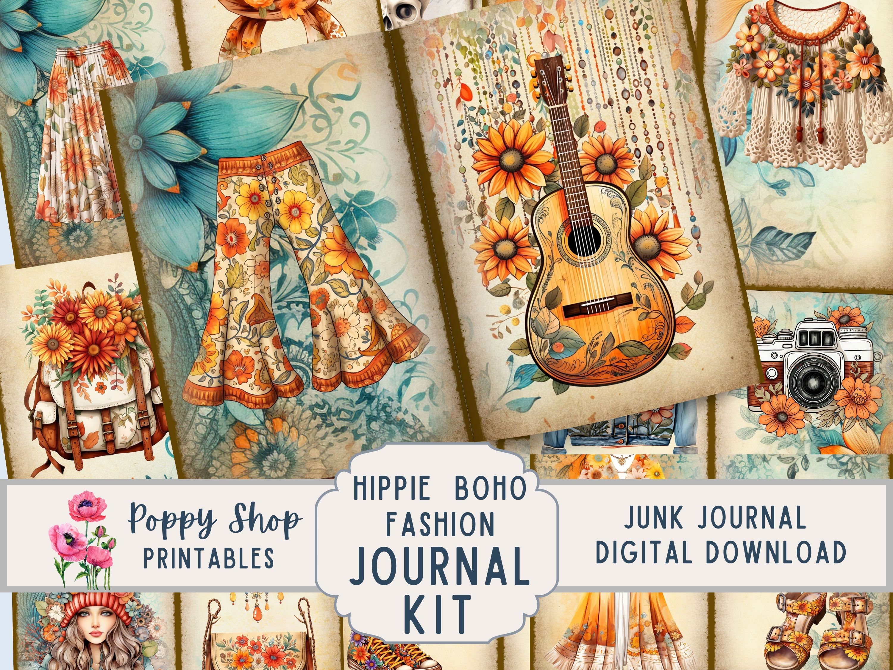 Boho Hippie Journal 