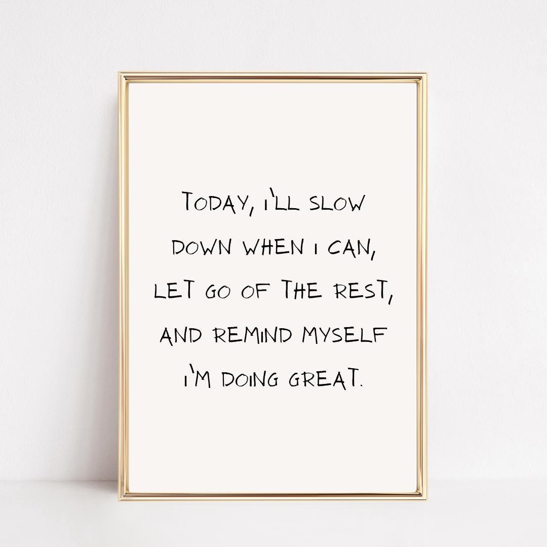 Motivational Poster Printable Art Minimalist Wall Art Motivational ...