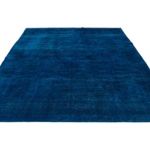 10x14 Red and Navy Vintage Area Rug