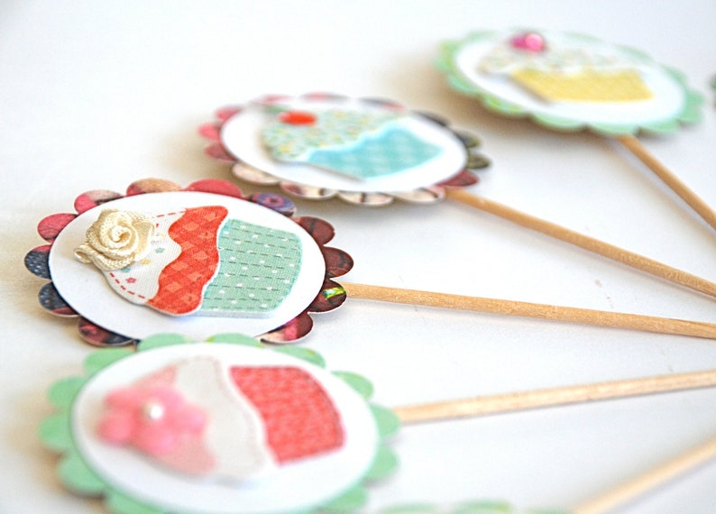 Grandma's Cupcakes Cupcake Toppers Etsy