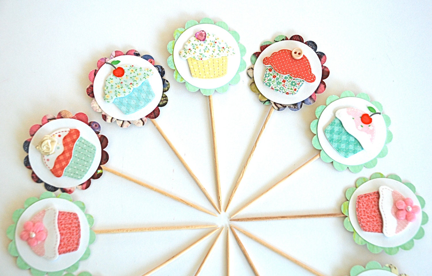 Grandma's Cupcakes Cupcake Toppers Etsy