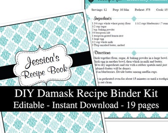 binder tab template etsy