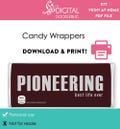 DIY printable candy bar wrappers template, Jw Pioneer school appreciation gift 2024 Digital File Instant Download 600 hours