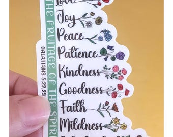 Fruitage of the spirit sticker OR magnet JW gift 2x3 inches