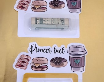 Pioneer fuel gift card money holder JW pioneer school 2026 gift
