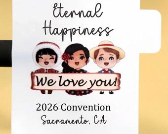 Lip balm Labels 2026 Eternal Happiness international convention JW gift DIY stickers
