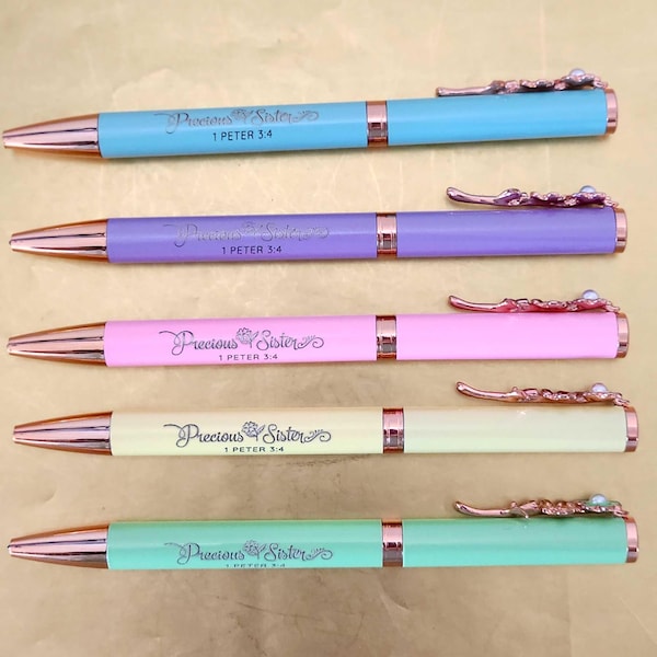 Pen Precious Sister flower JW gift