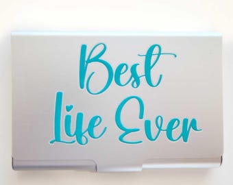 Contact card holder Best life ever JW pioneer school gift for sisters
