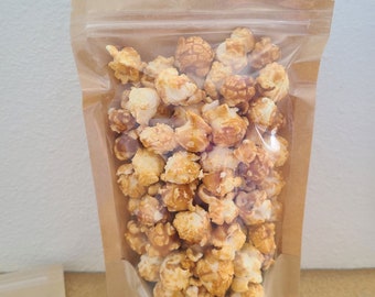 Empty Bags kraft baby shower treat popcorn favors wedding snack Stand up pouches zipper brown kraft goody bag rustic