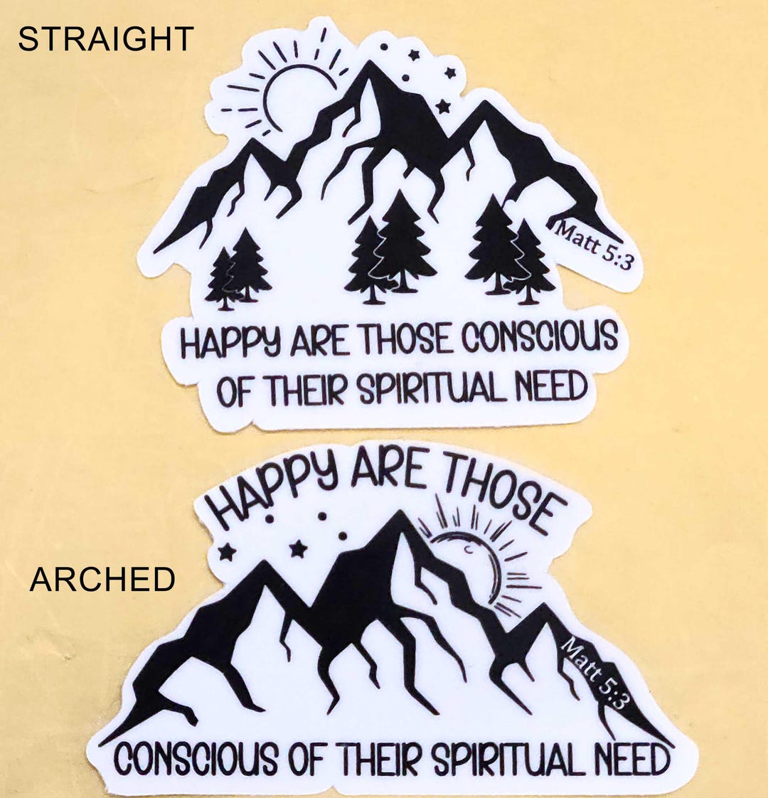 Year Text 2026 Sticker OR Magnet JW Gift Matthew 5:3 - Etsy