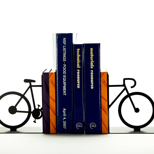 Split Bicycle Bookends