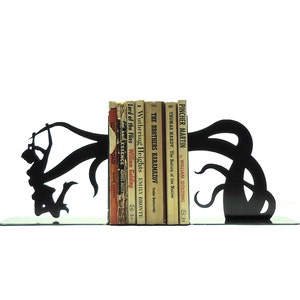Tentacle Attack Bookends