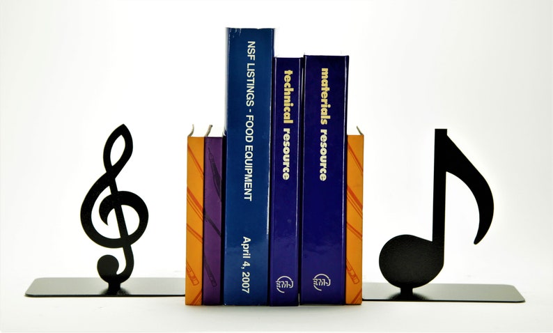 Music Note Bookends image 1